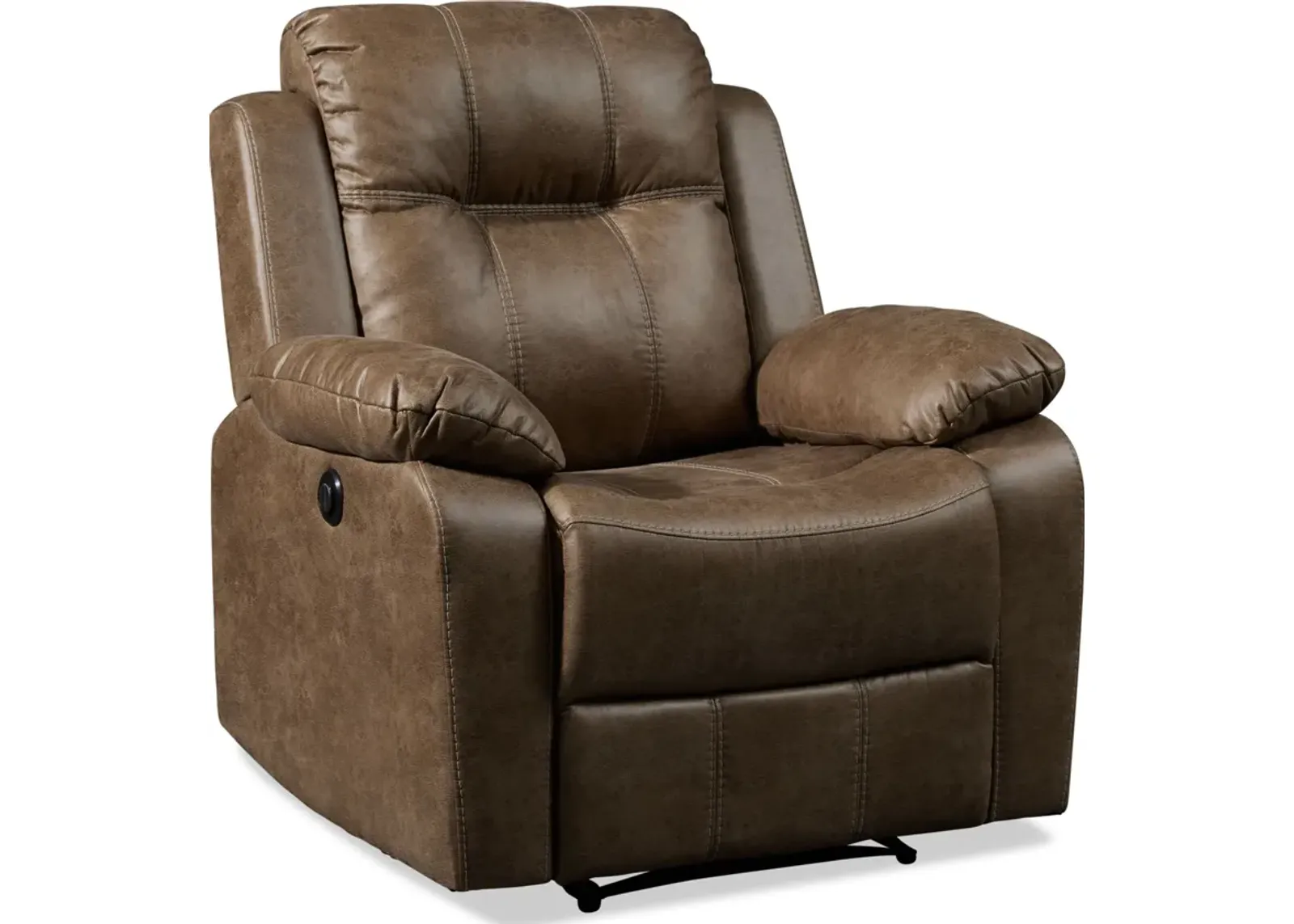 Luka Power Recliner - Mushroom