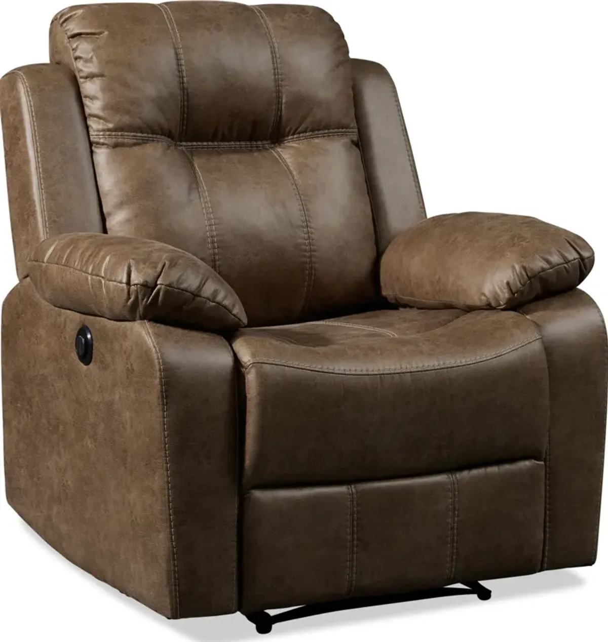 Luka Power Recliner - Mushroom