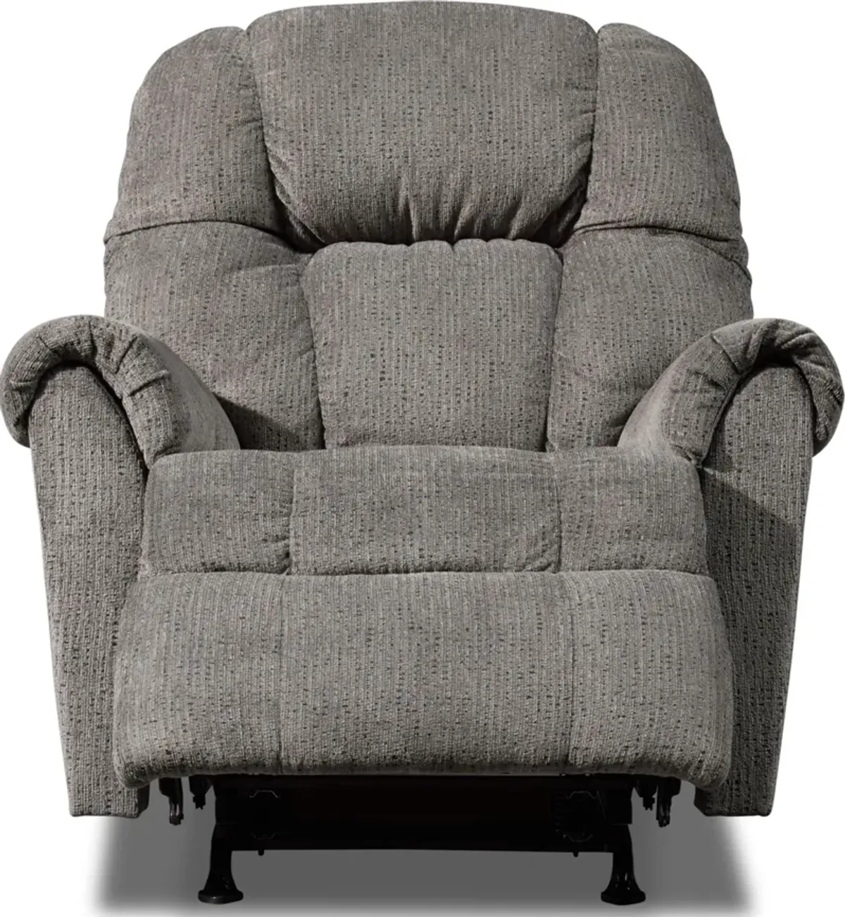 Clyde Manual Recliner - Light Gray