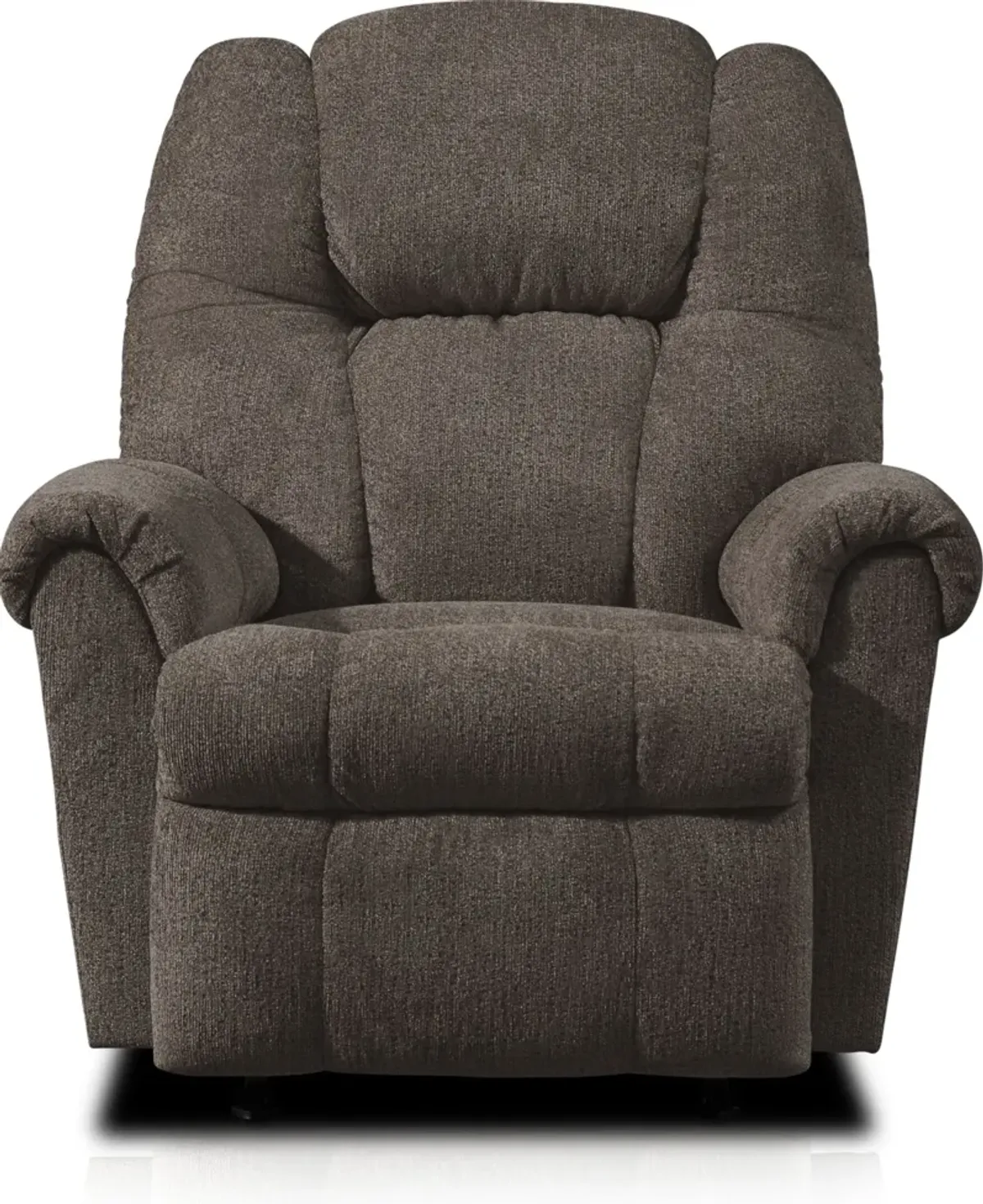 Clyde Manual Recliner - Brown