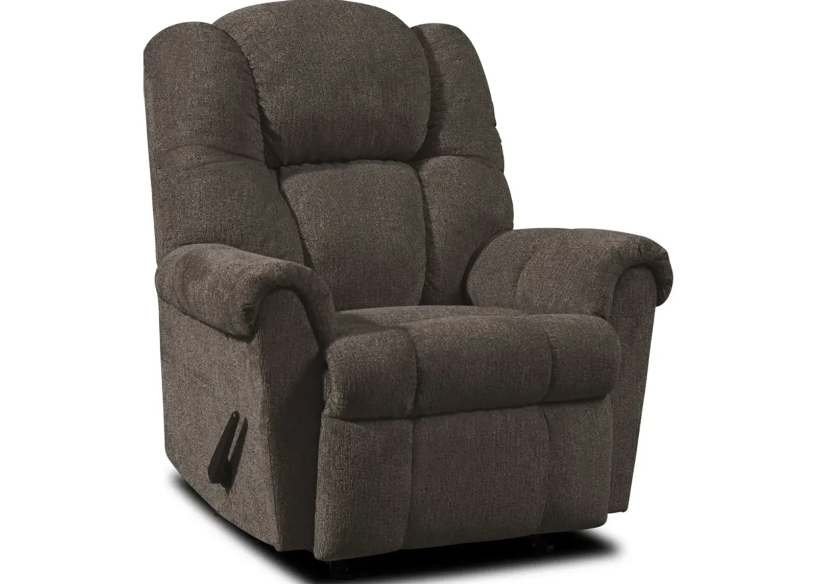 Clyde Manual Recliner - Brown