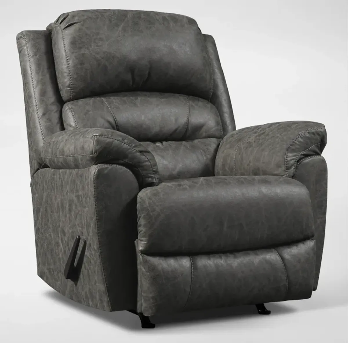 Bronx Manual Recliner - Gray