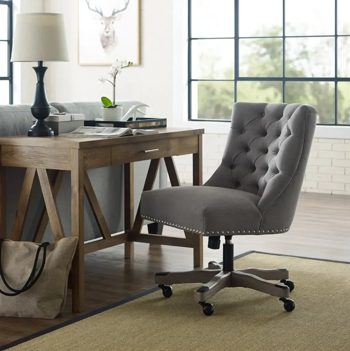 Scarlett Office Chair - Gray