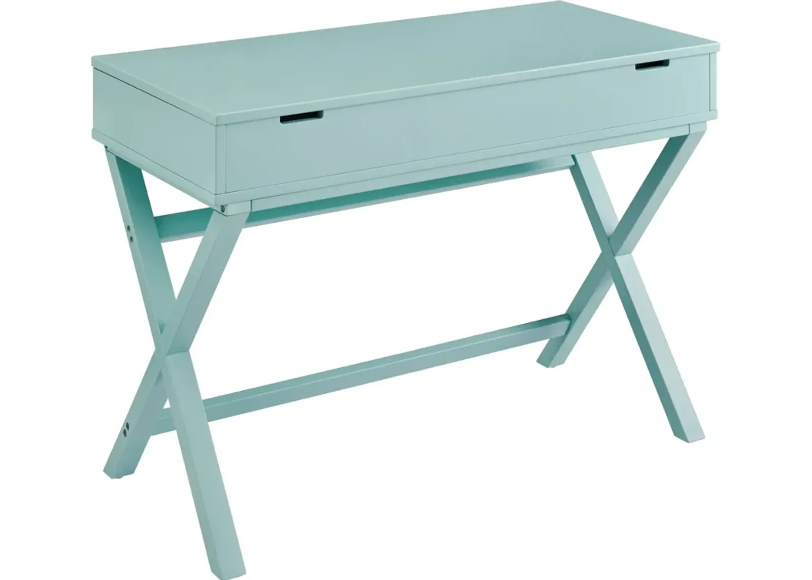 Shelby Lift-Top Desk - Turquoise