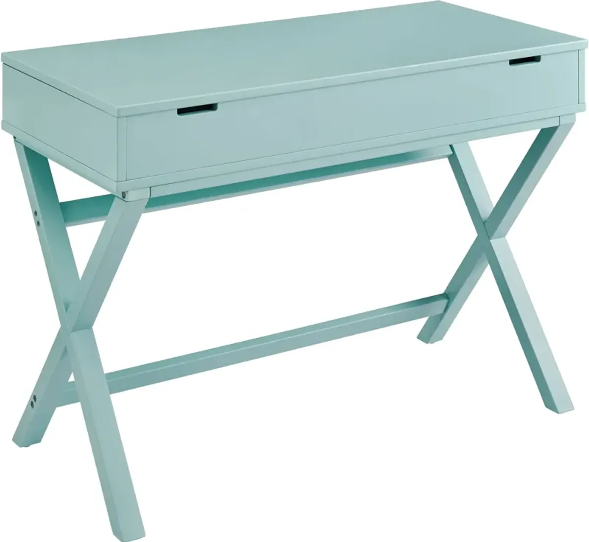 Shelby Lift-Top Desk - Turquoise