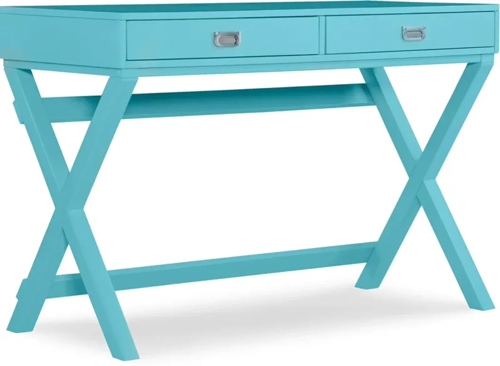 Shelby Desk - Turquoise