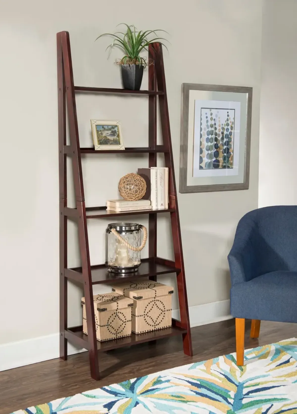 Davis Bookcase - Espresso