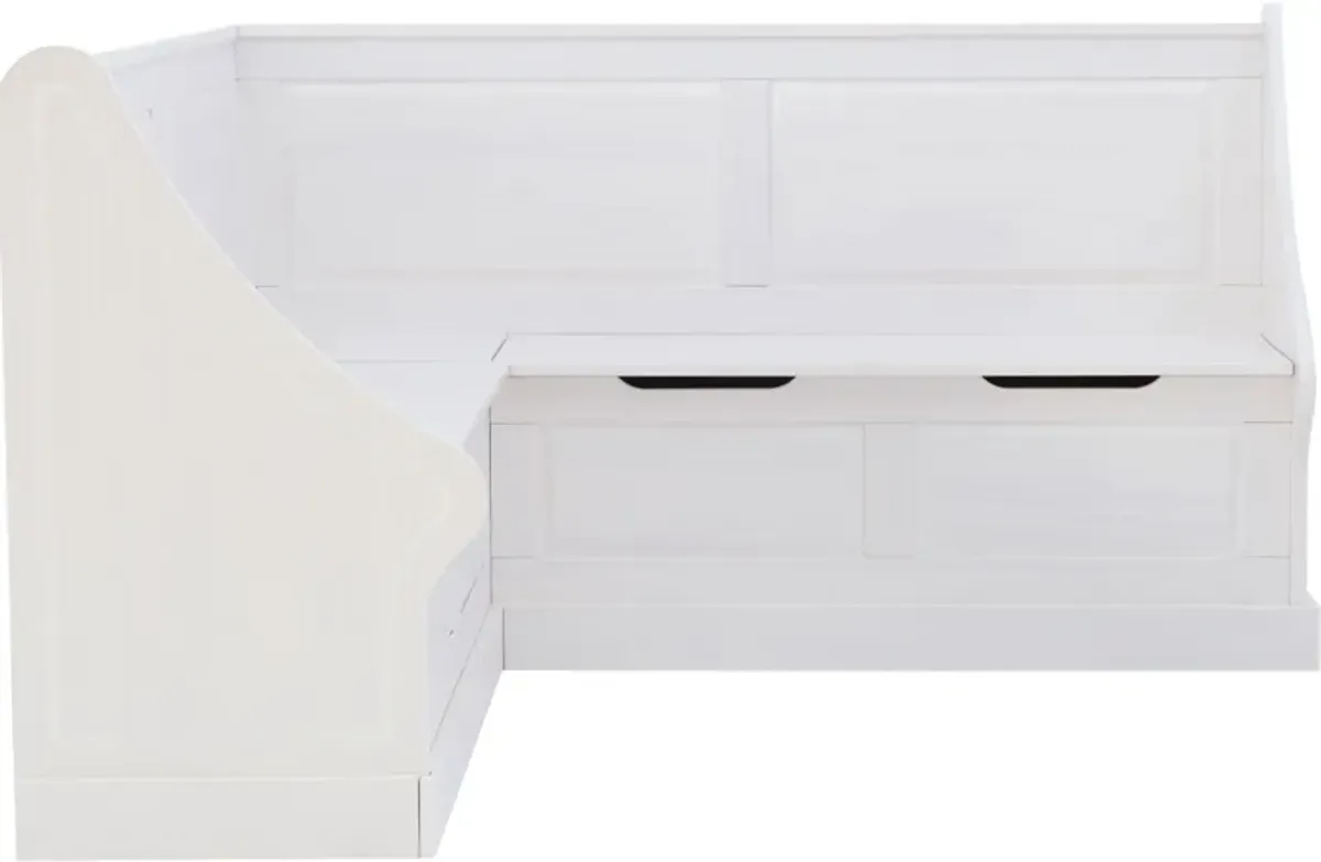 Porter Corner Storage Bench