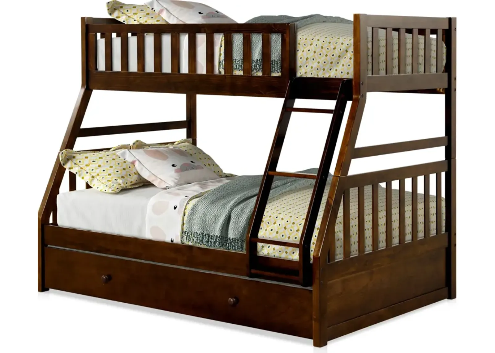 Scout Twin Over Full Storage Bunk Bed - Espresso