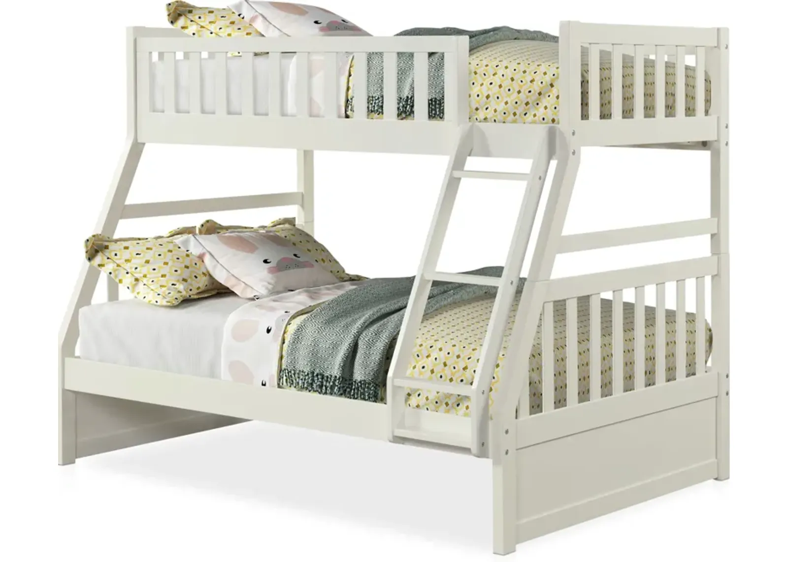 Scout Twin Over Full Bunk Bed - White