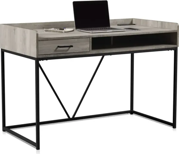 Gwen Desk - Gray