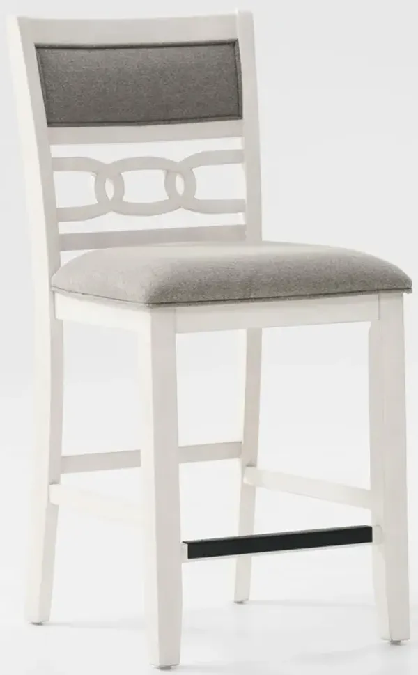 Pearson Counter-Height Stool  - White