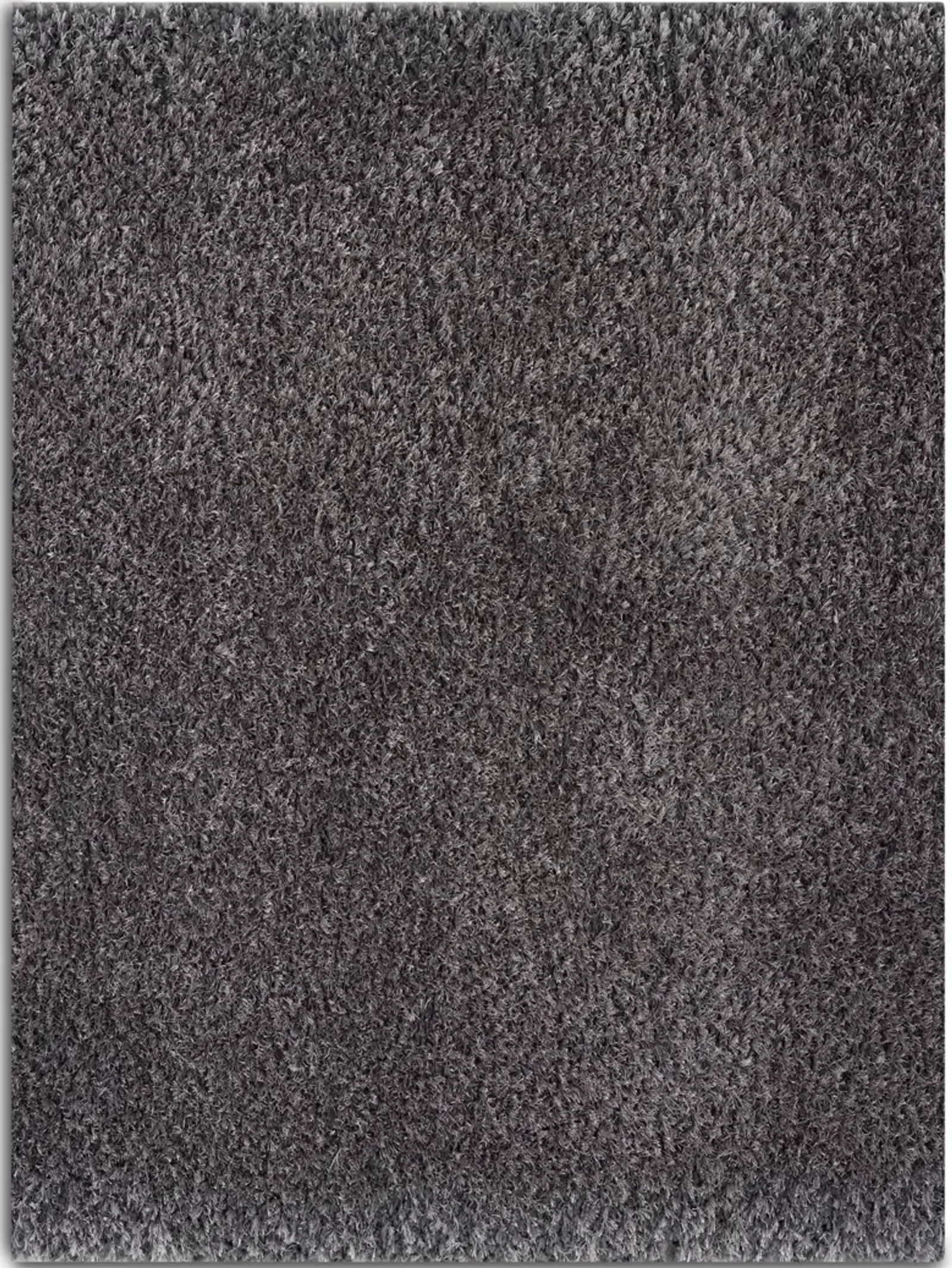 Merino Plush Shag 8 x 10 Area Rug - Gray