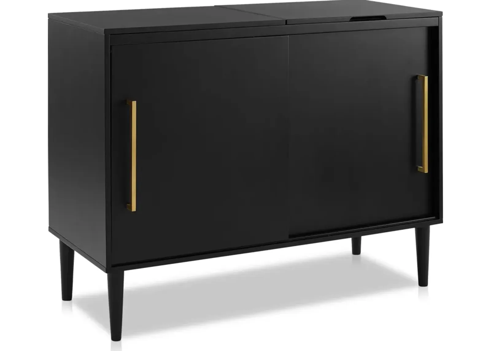 Craig Media Lift-Top Console - Black