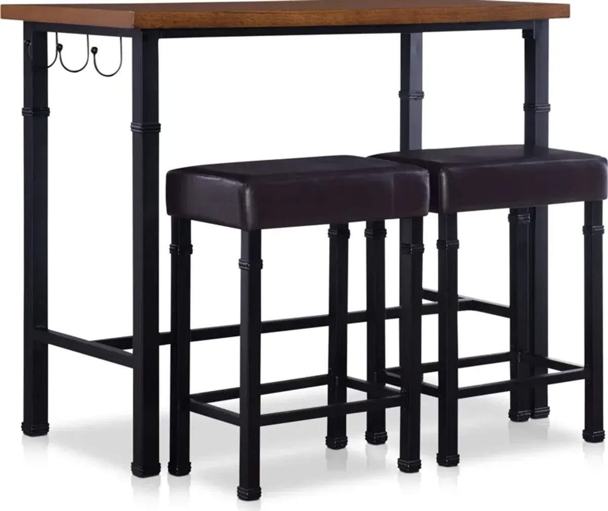 Polson 3-Piece Pub Set