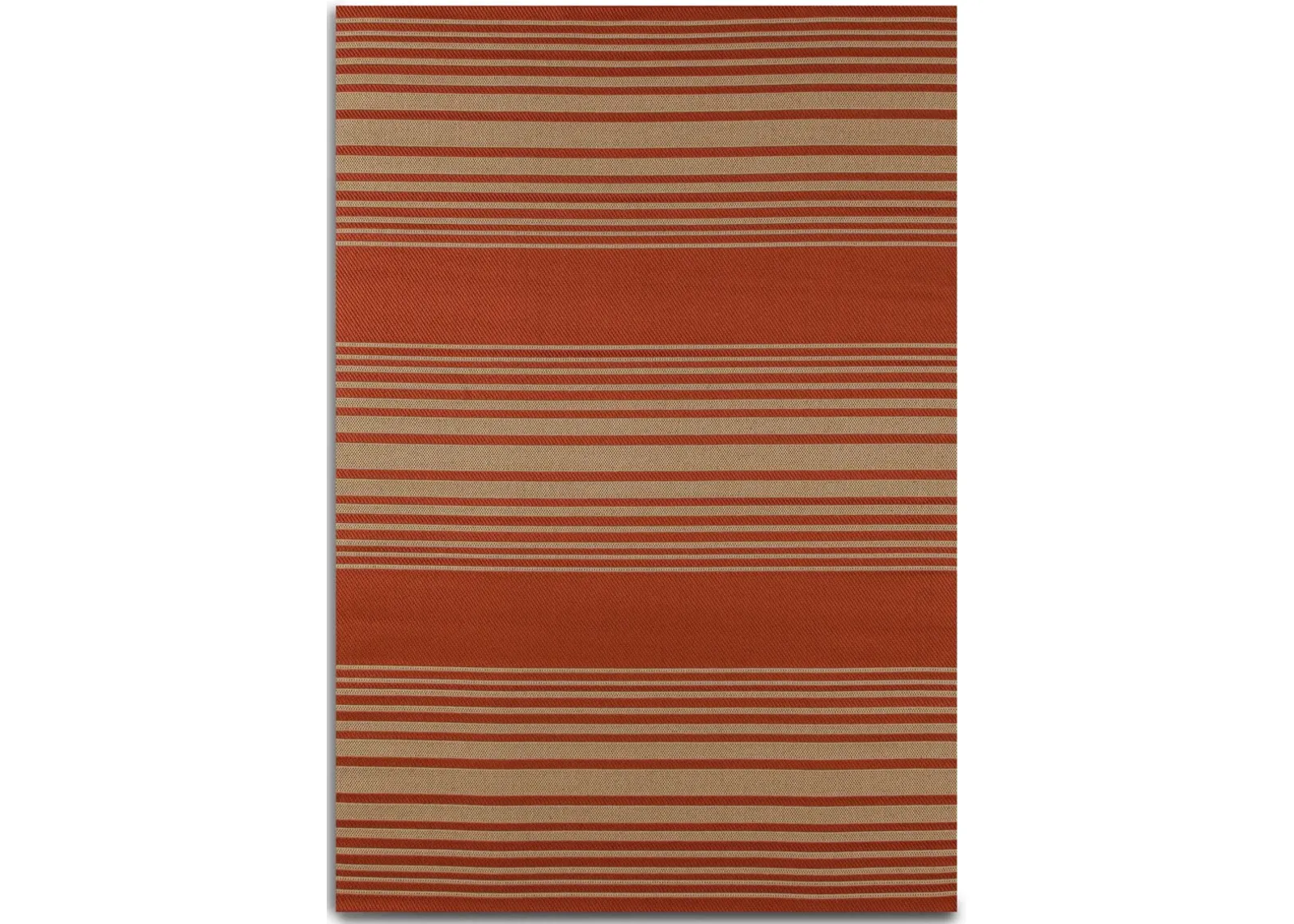 Awning Indoor/Outdoor 4' X 6' Area Rug - Red