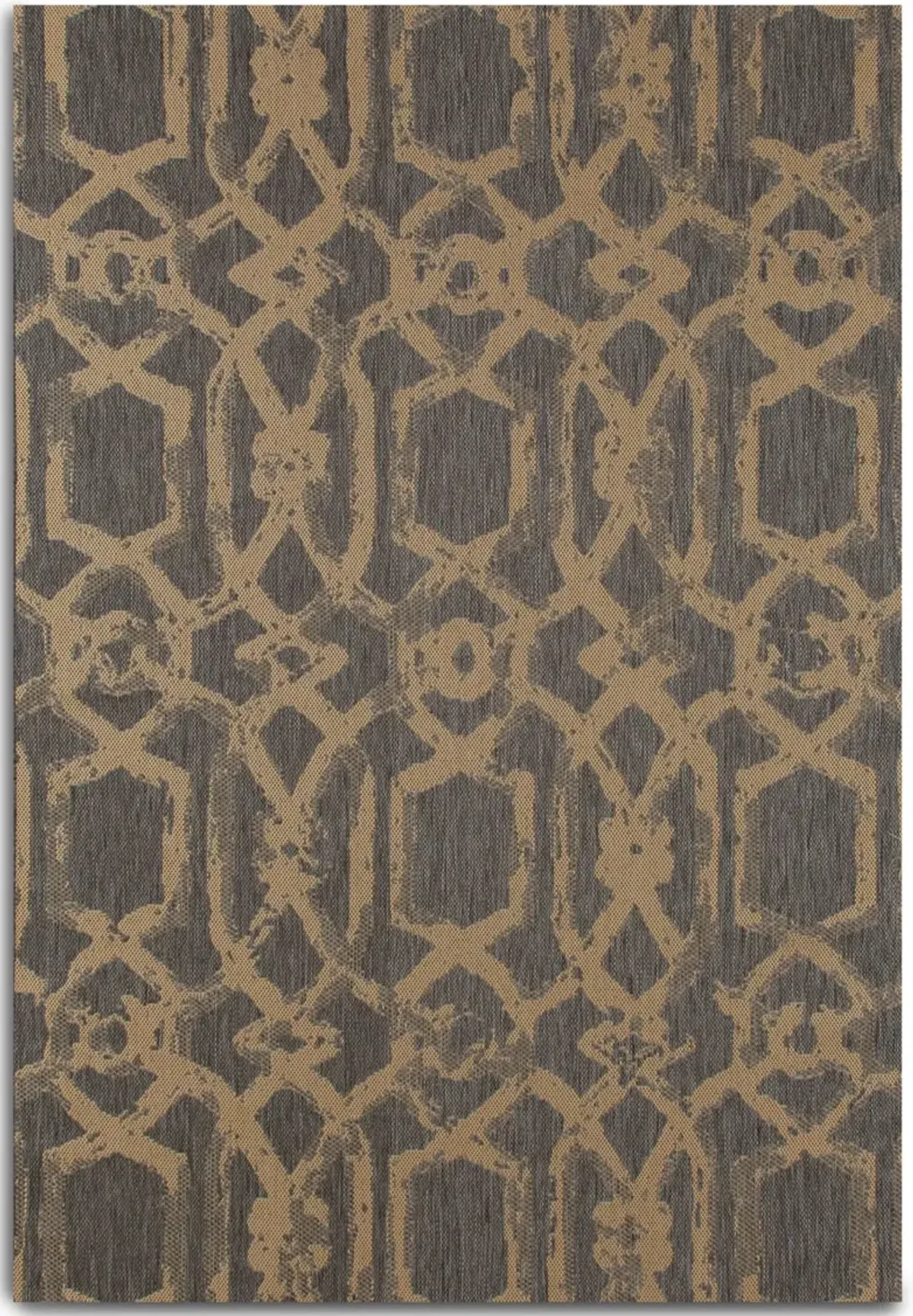 Bolster Indoor/Outdoor 6' X 9' Area Rug - Gray