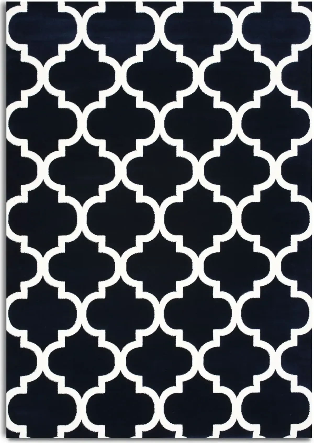 Moroccan 8' X 10' Area Rug - Navy