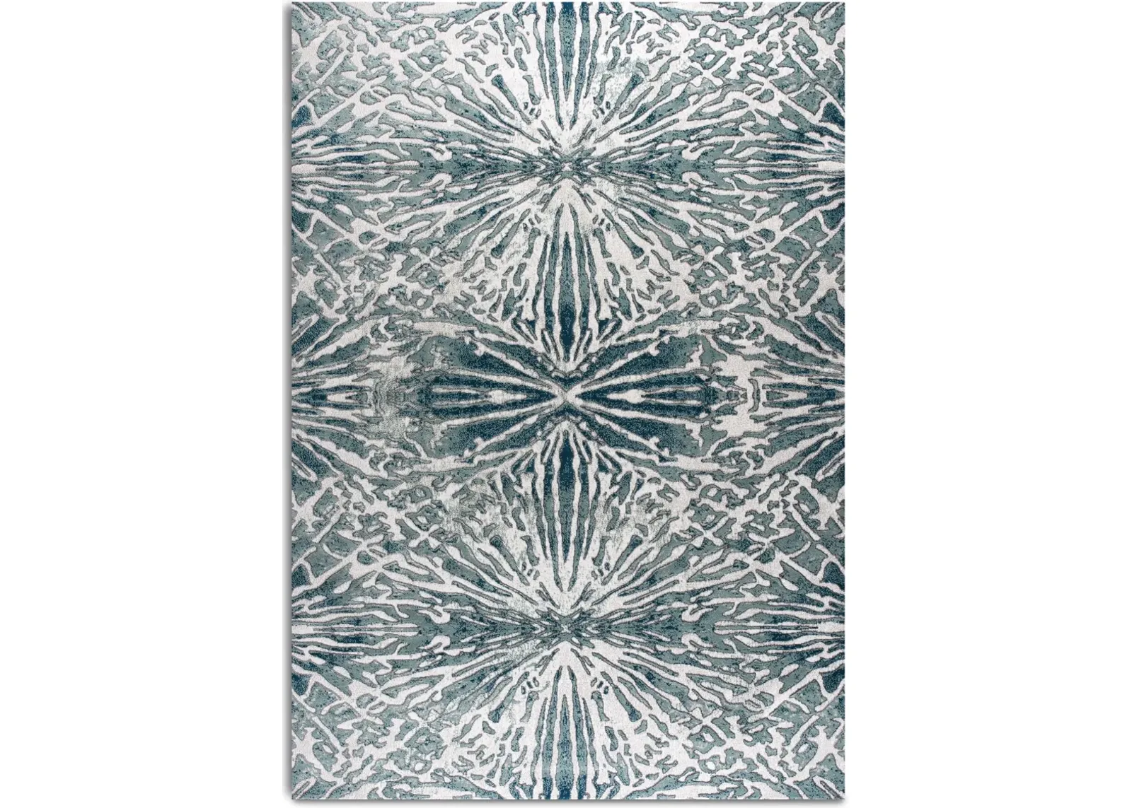 Harmony 5' X 8' Area Rug - Blue and Gray