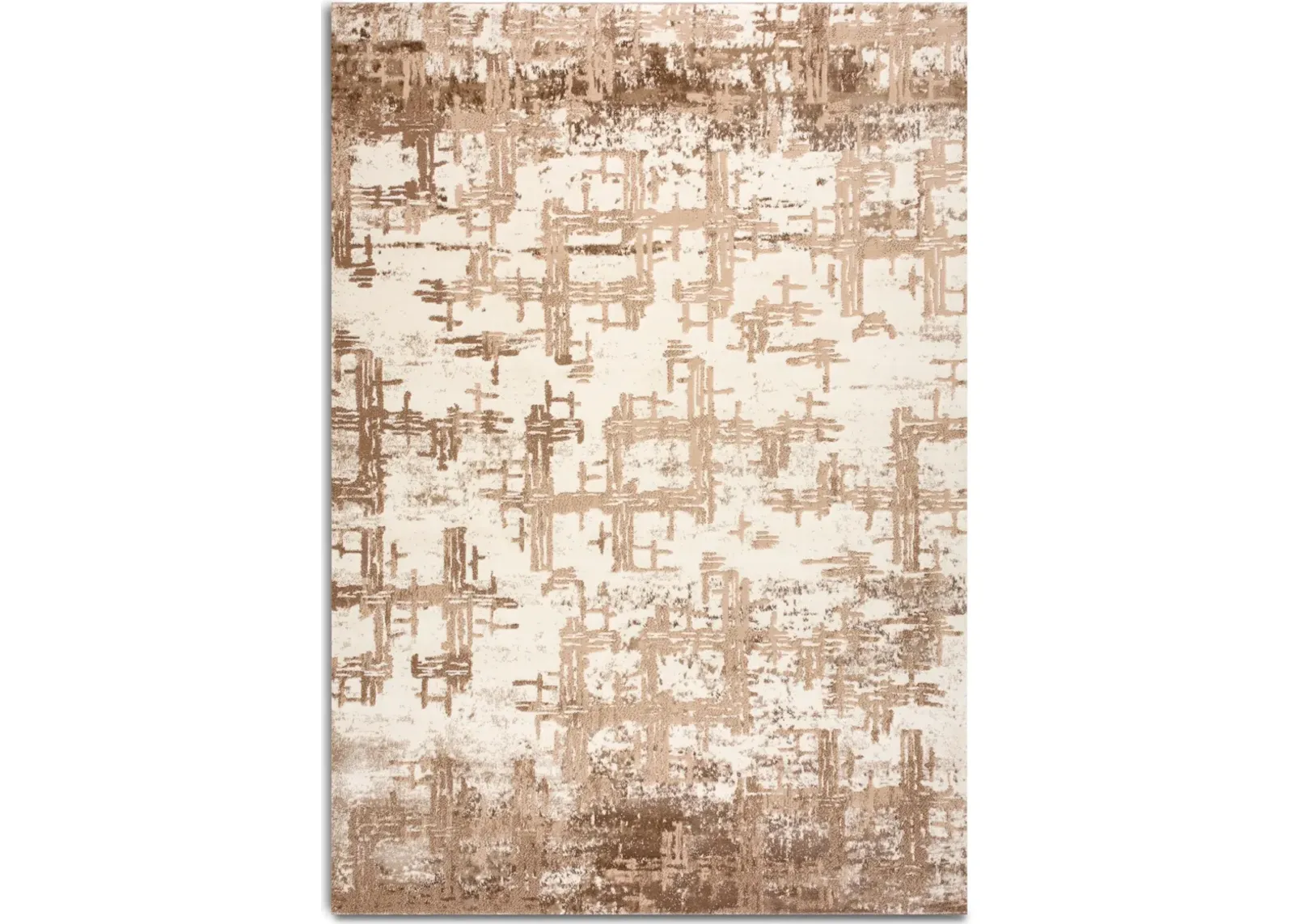 Interlink 8' X 10' Area Rug - Cream