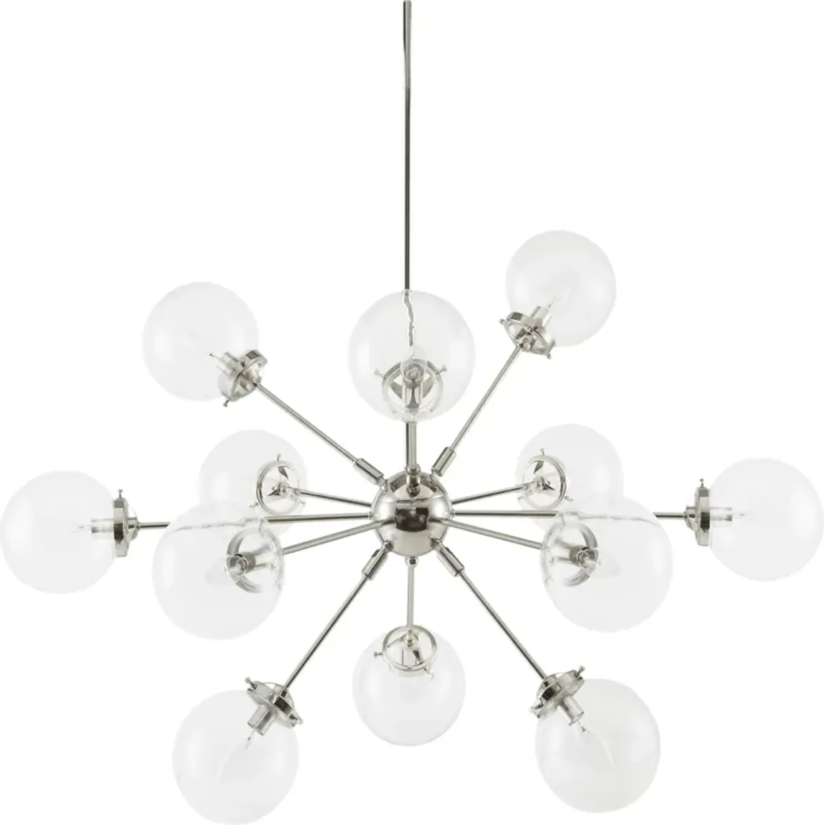 Bubbles Chandelier - Silver