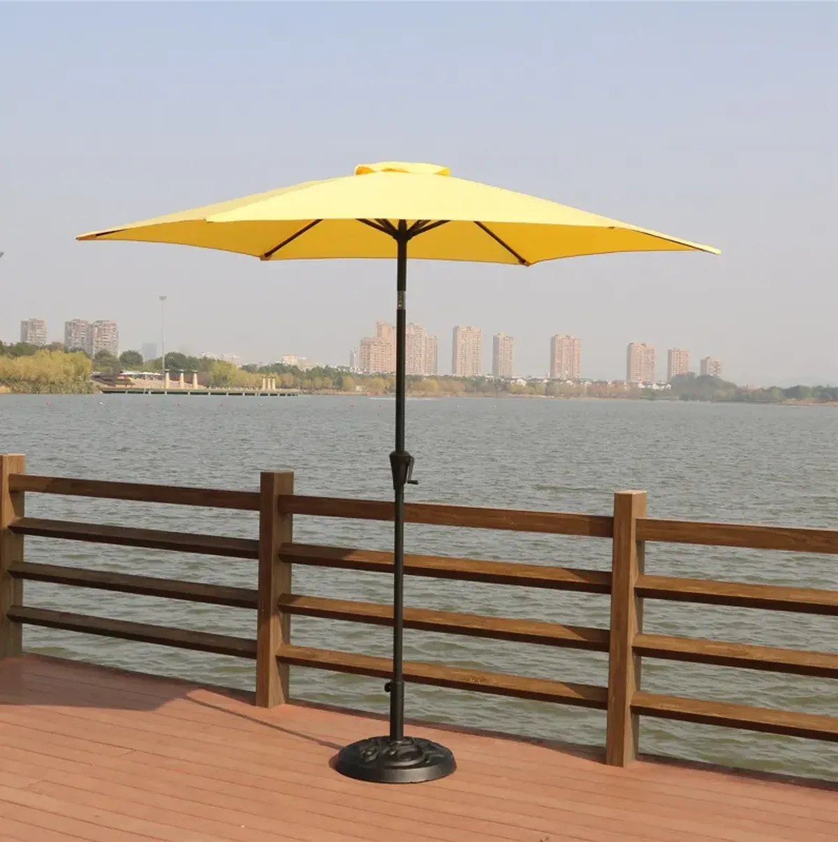 District Outdoor Umbrella - Yellow