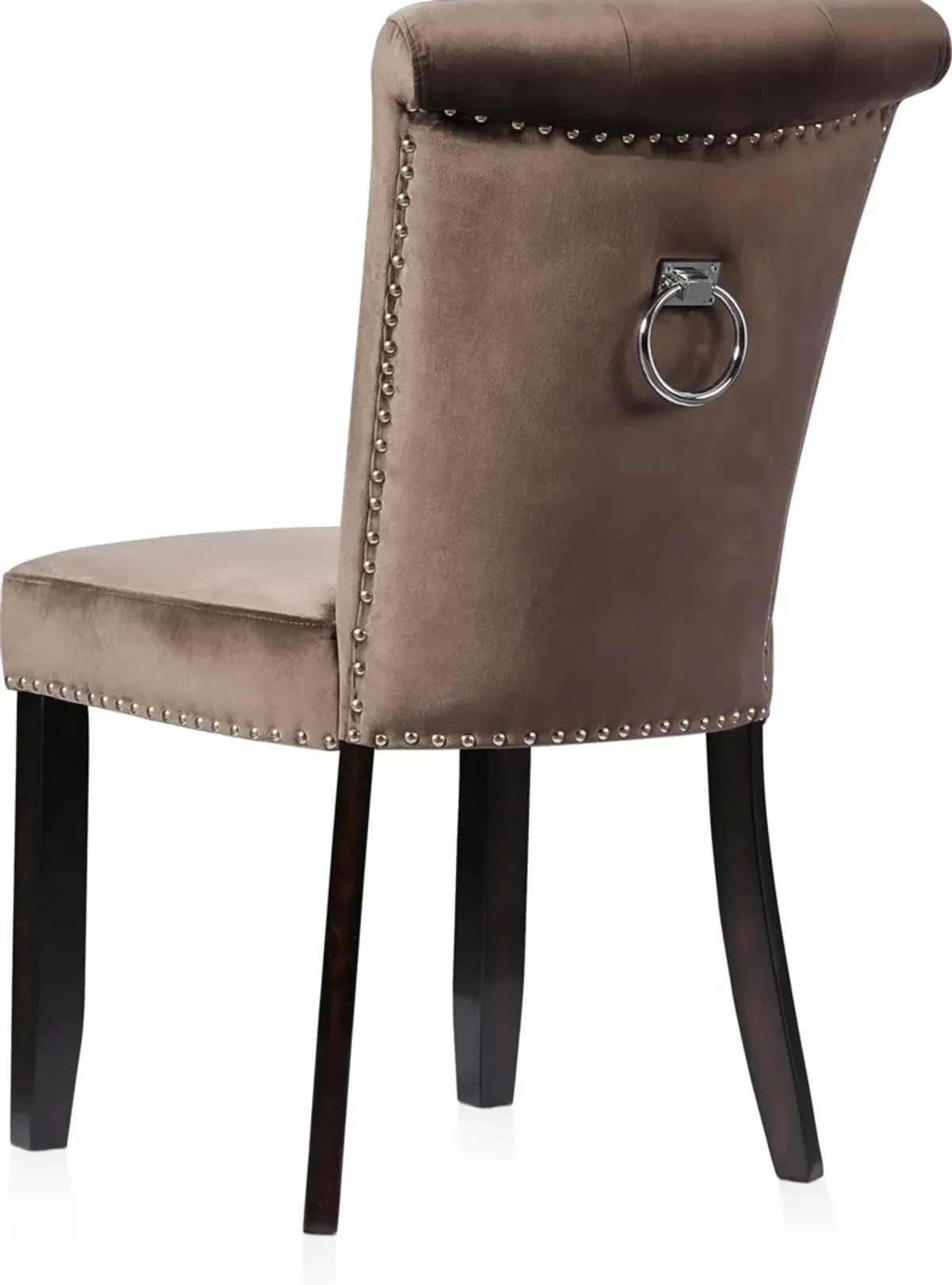 Phoebe Dining Chair - Taupe Velvet