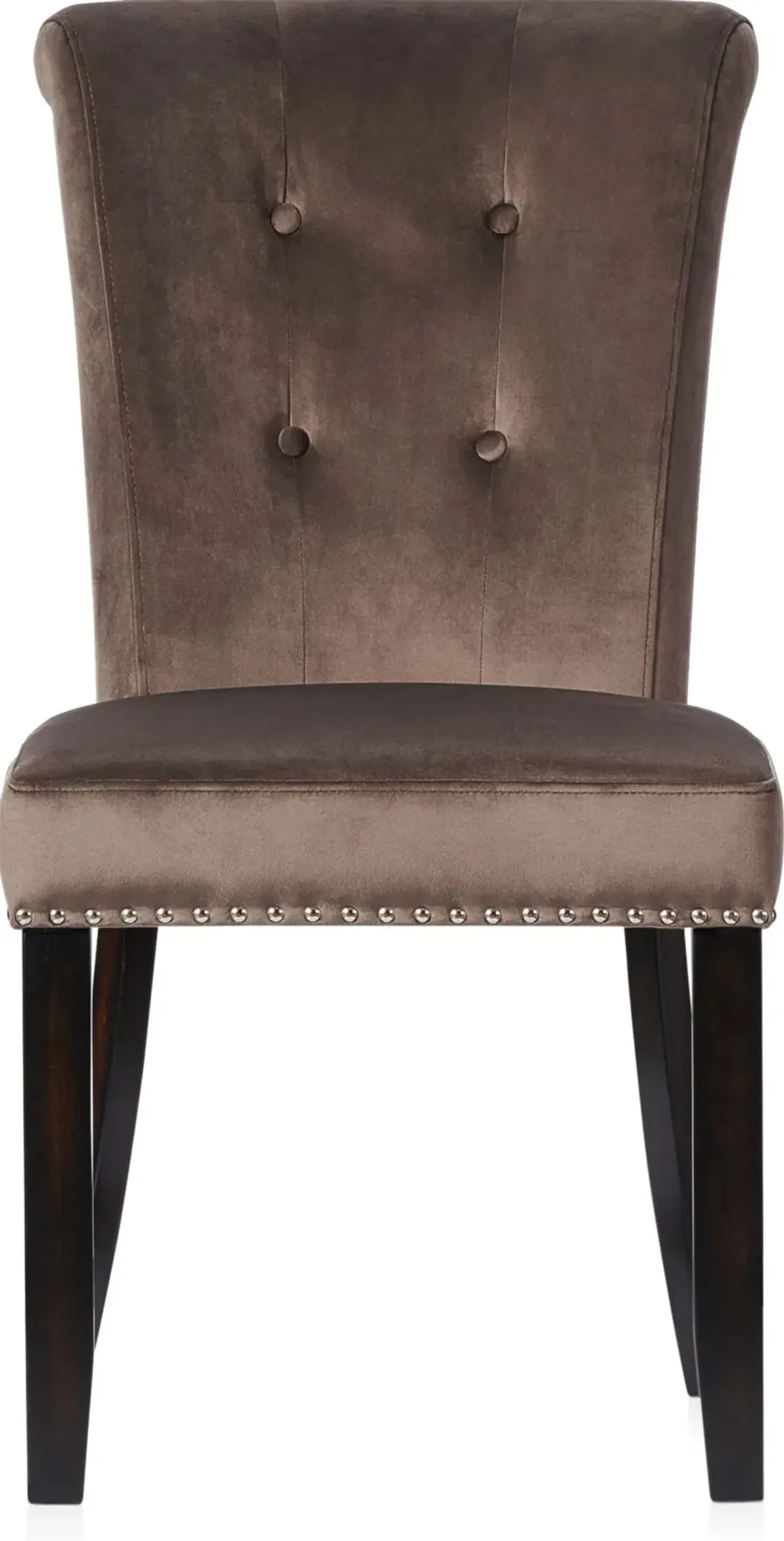 Phoebe Dining Chair - Taupe Velvet