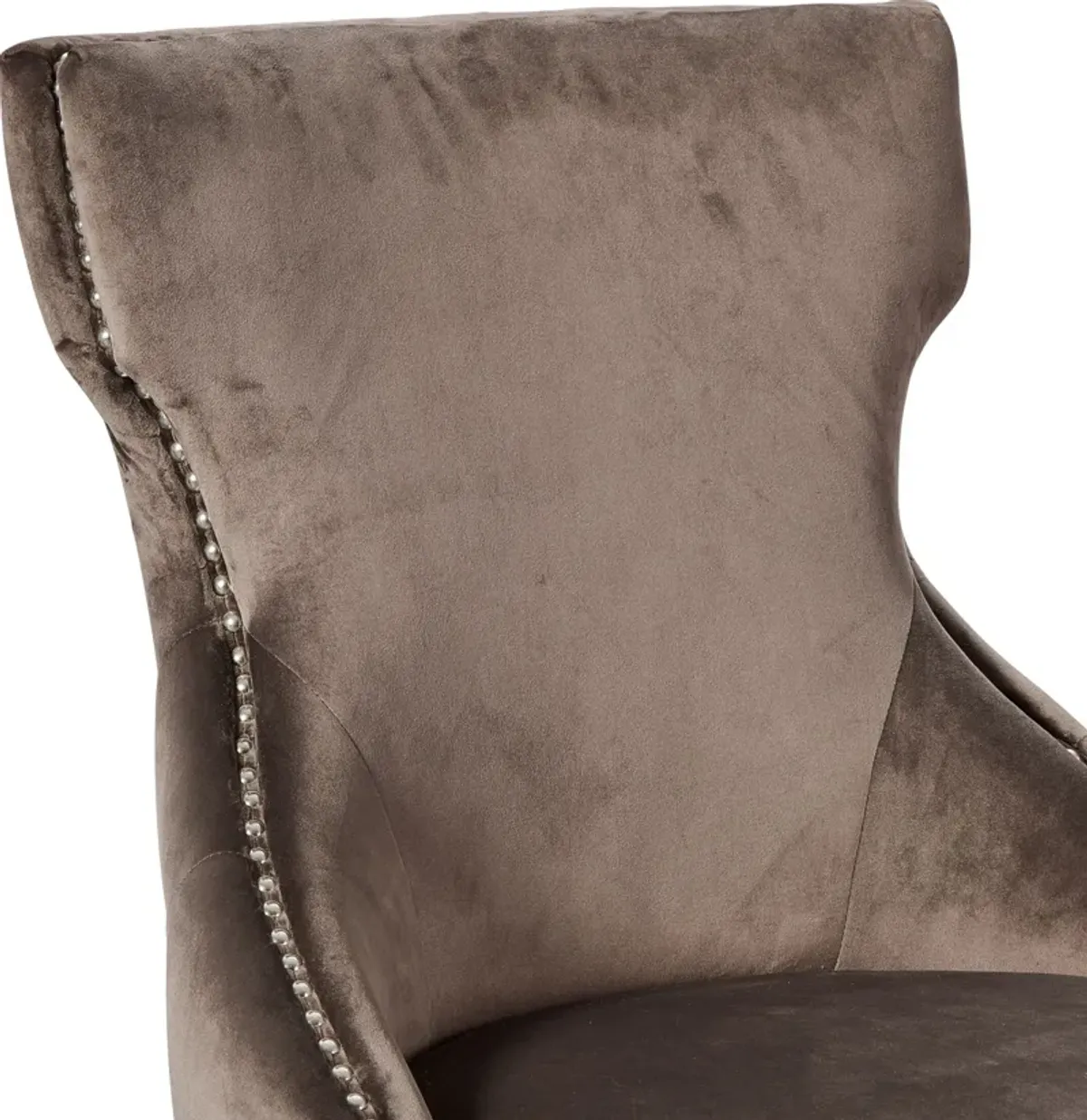 Stella Dining Chair - Taupe Velvet