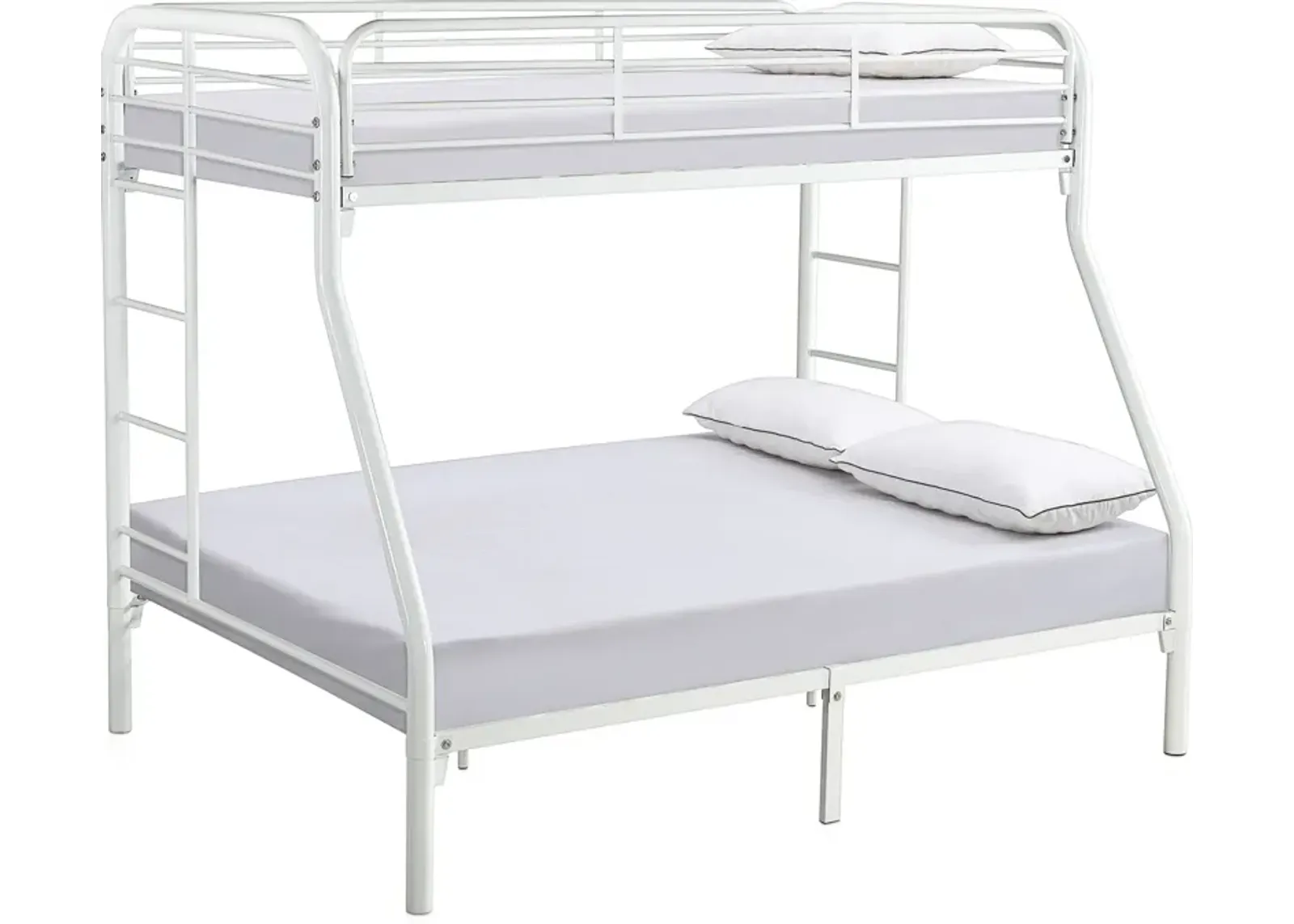 Champ Twin over Full Bunk Bed - White