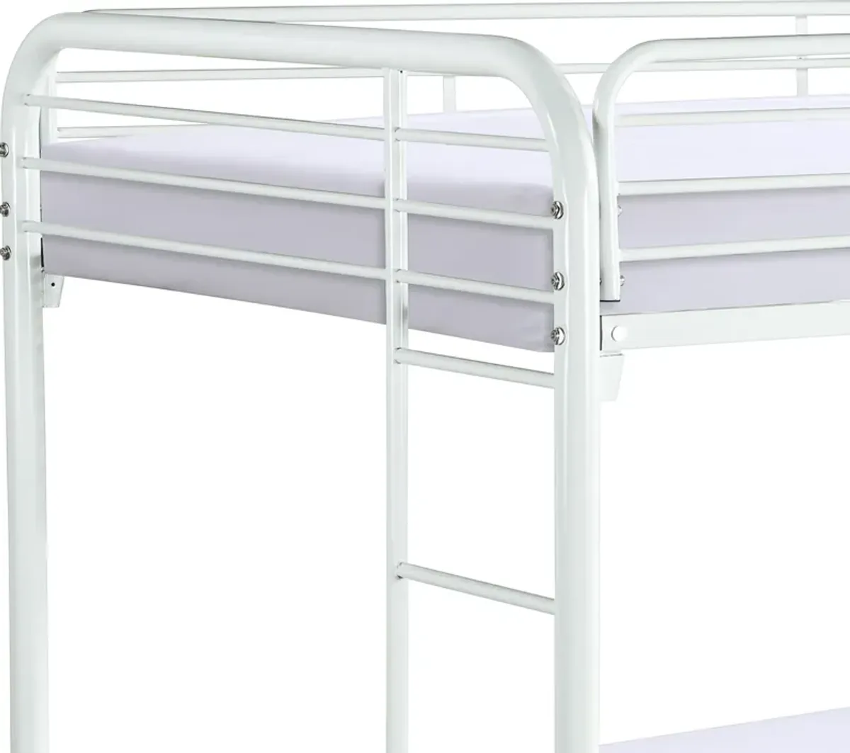 Champ Full over Full Bunk Bed - White