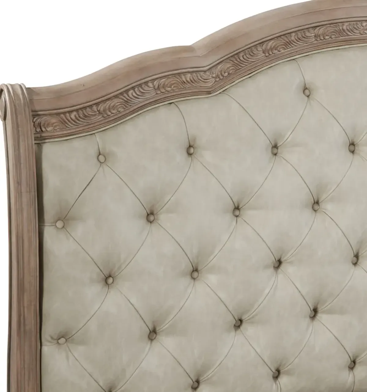 Tuscany King Sleigh Bed - Taupe