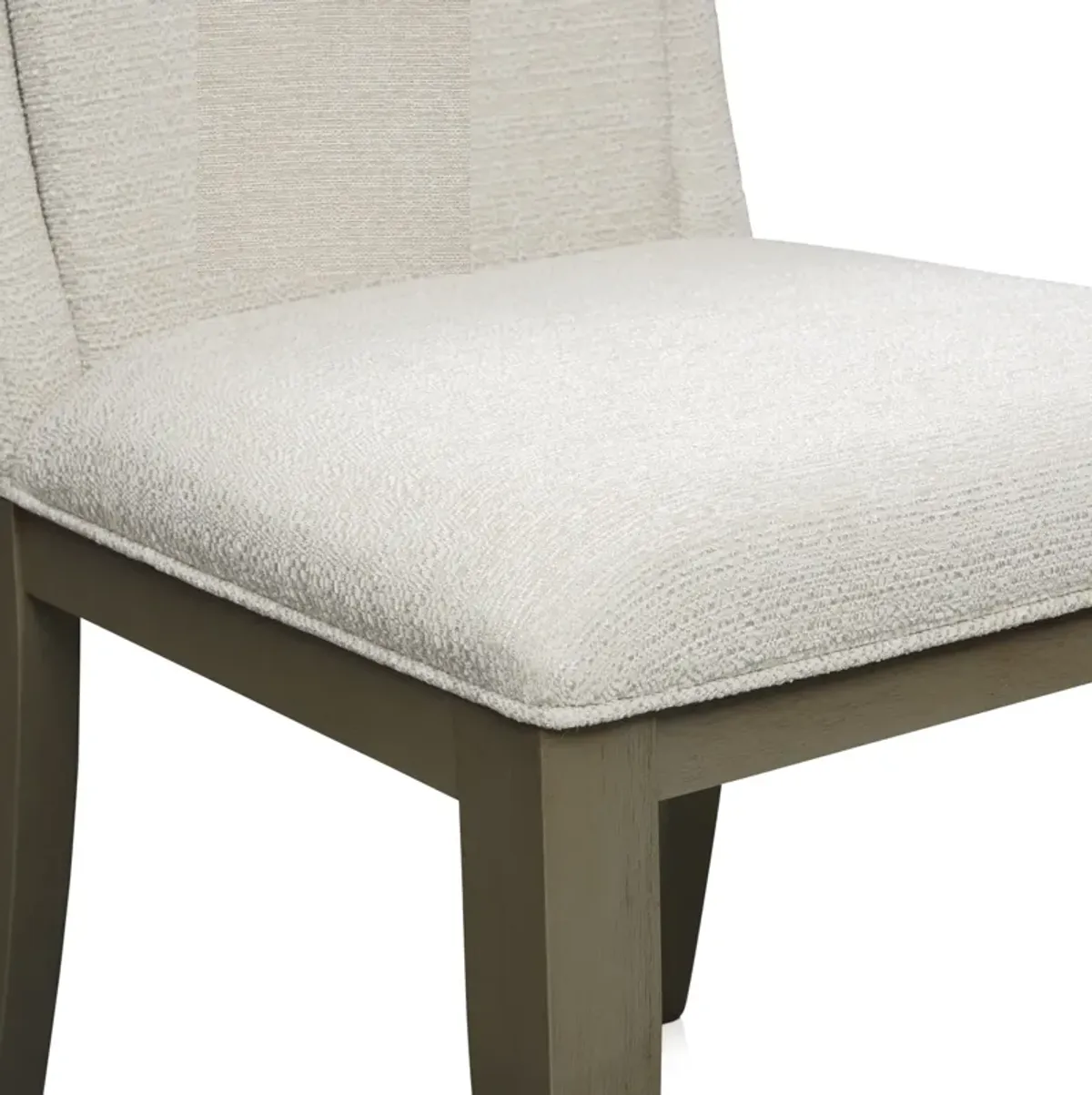 Olivia Upholstered Dining Chair - Pearl