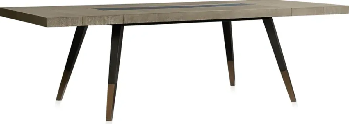 Olivia Rectangular Dining Table - Ebony