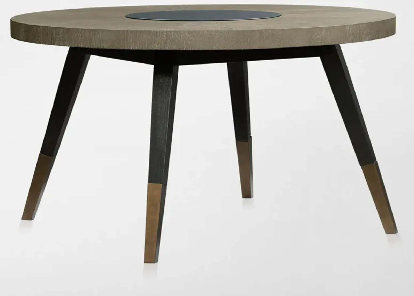 Olivia Round Dining Table - Ebony