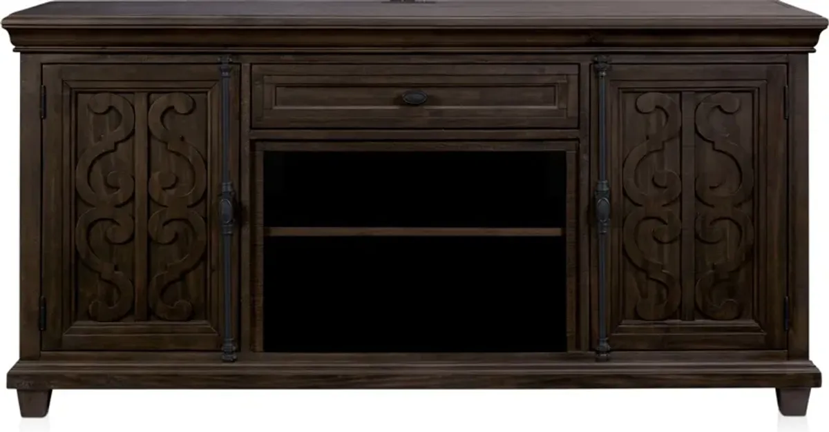 Charthouse 69" TV Stand - Charcoal