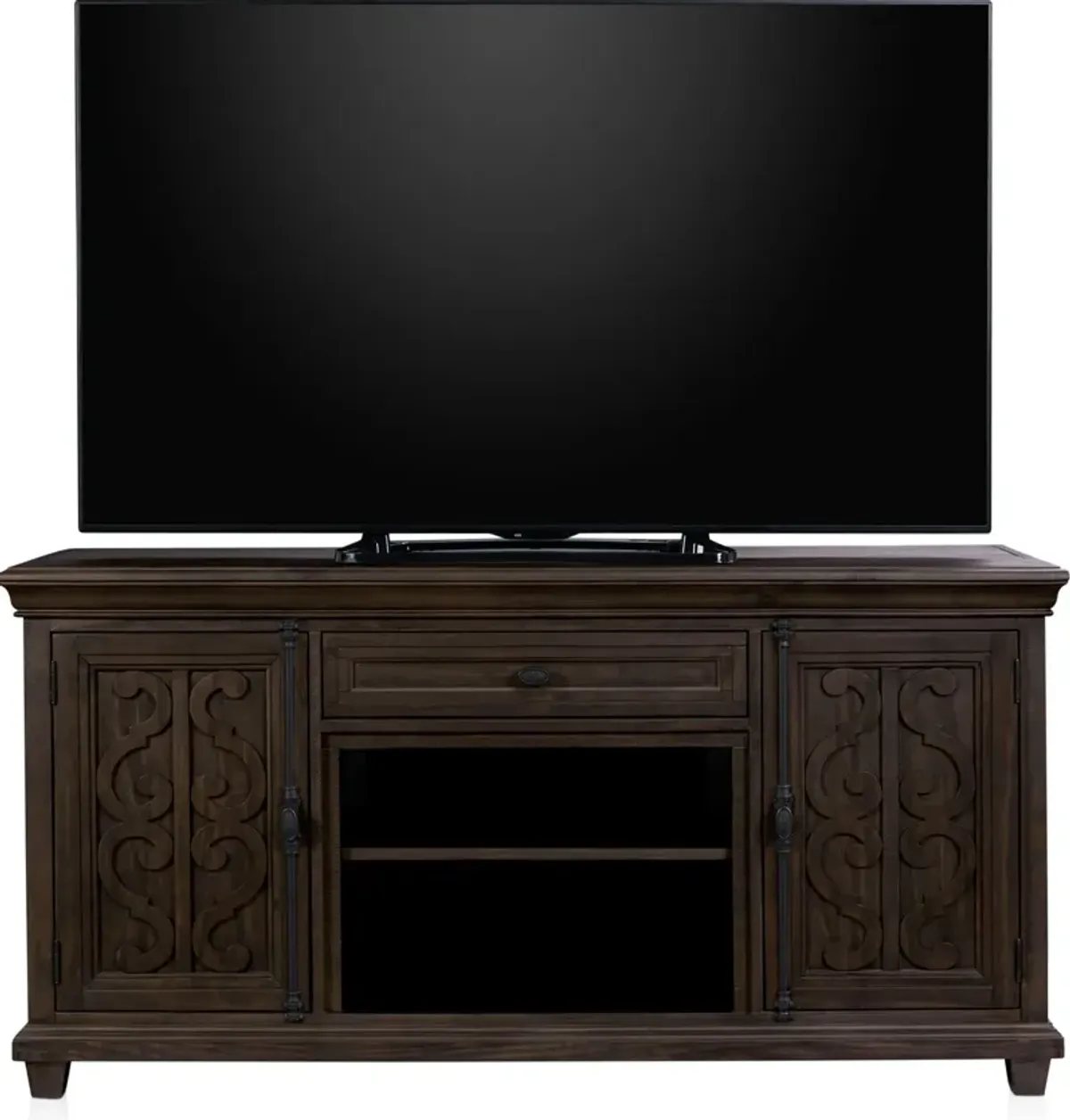 Charthouse 69" TV Stand - Charcoal