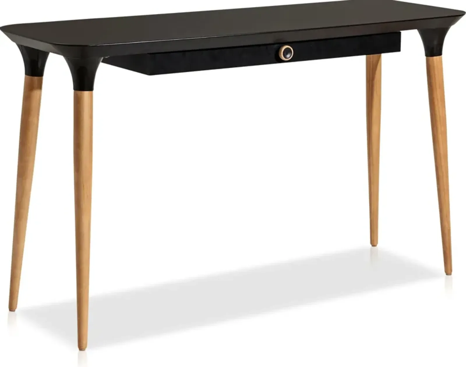 Princeton Desk - Black/Cinnamon