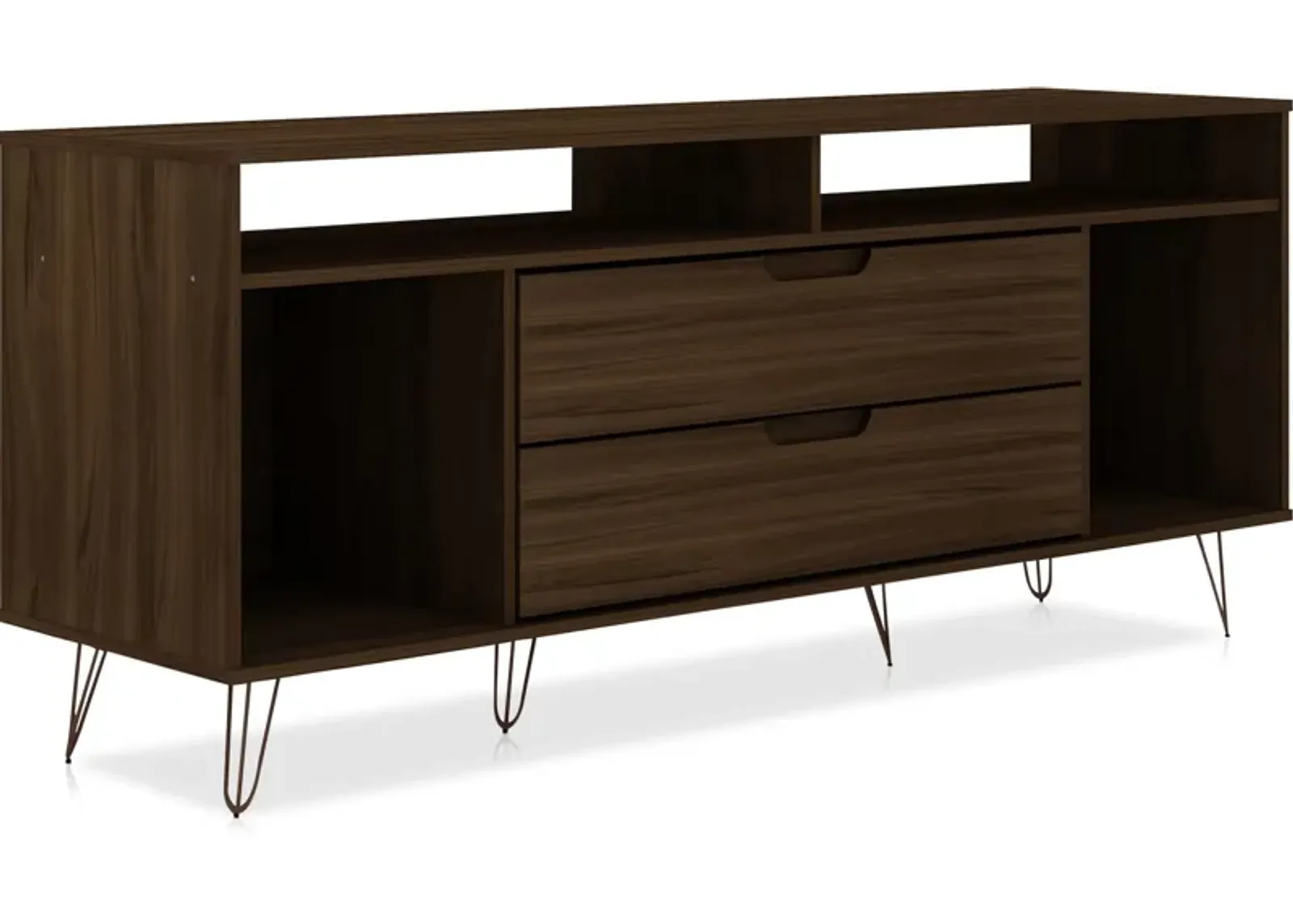 Harvard 63" TV Stand - Brown