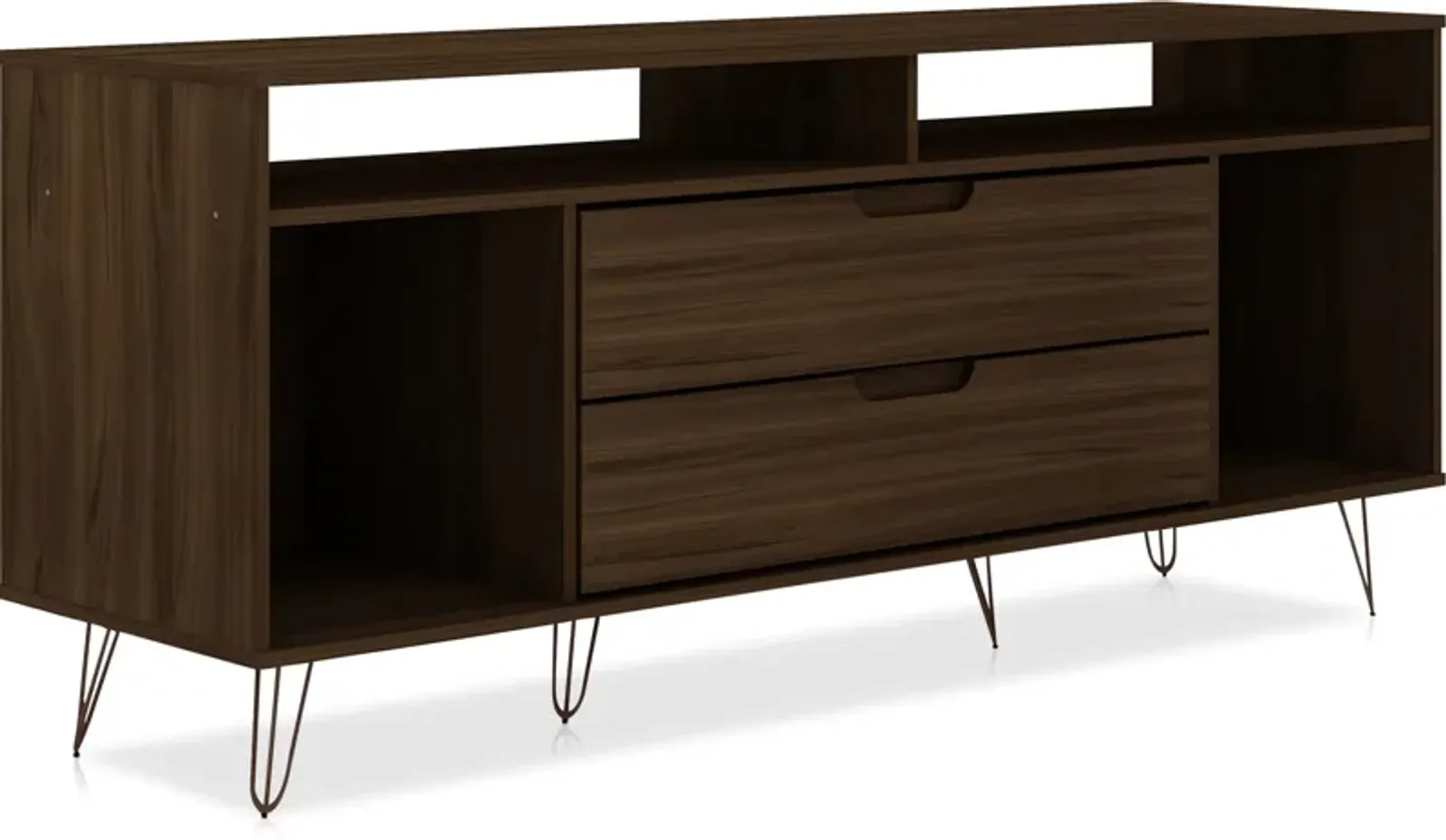 Harvard 63" TV Stand - Brown