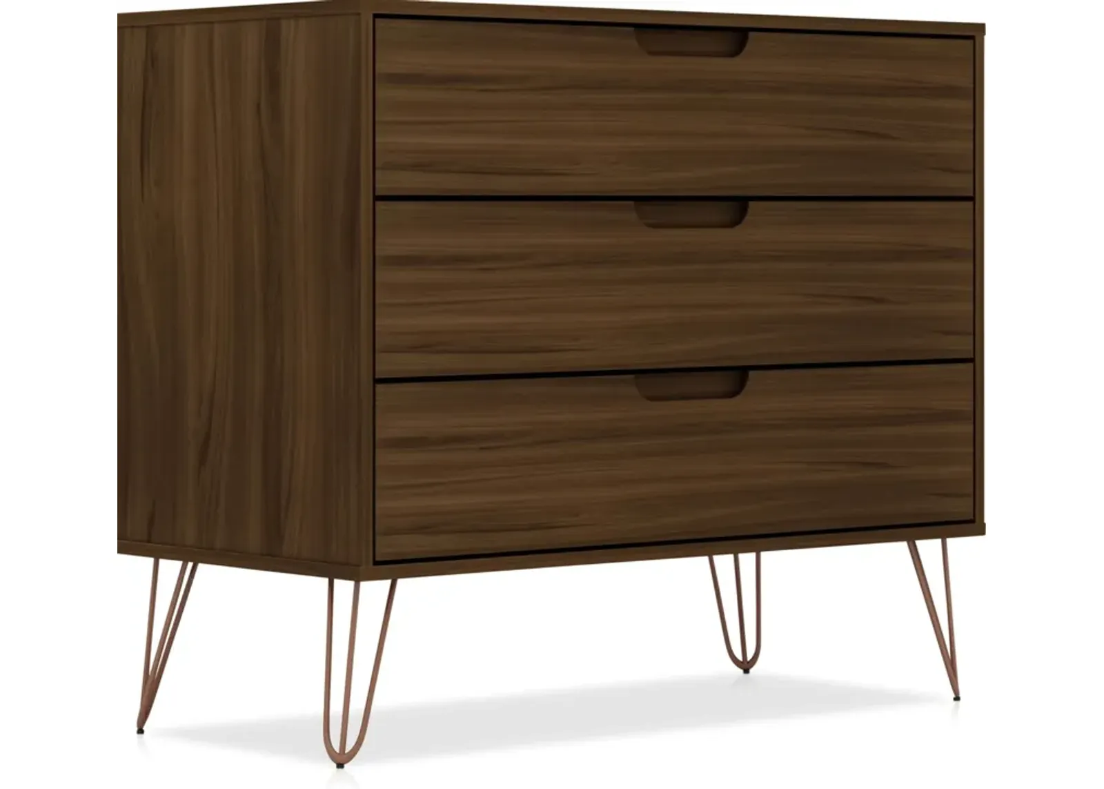 Harvard 3 Drawer Dresser - Brown