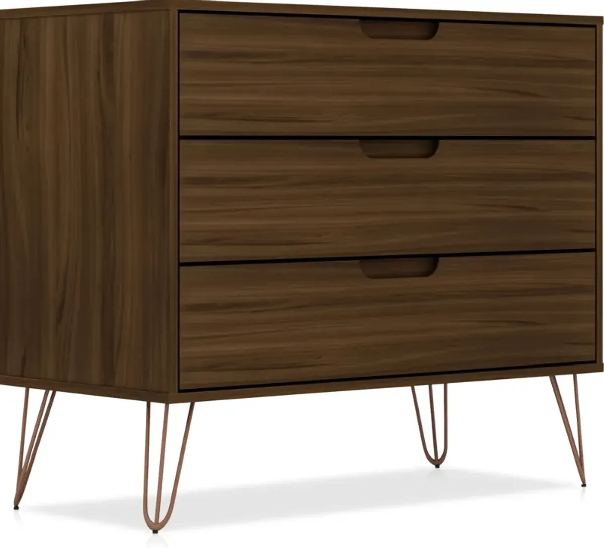 Harvard 3 Drawer Dresser - Brown