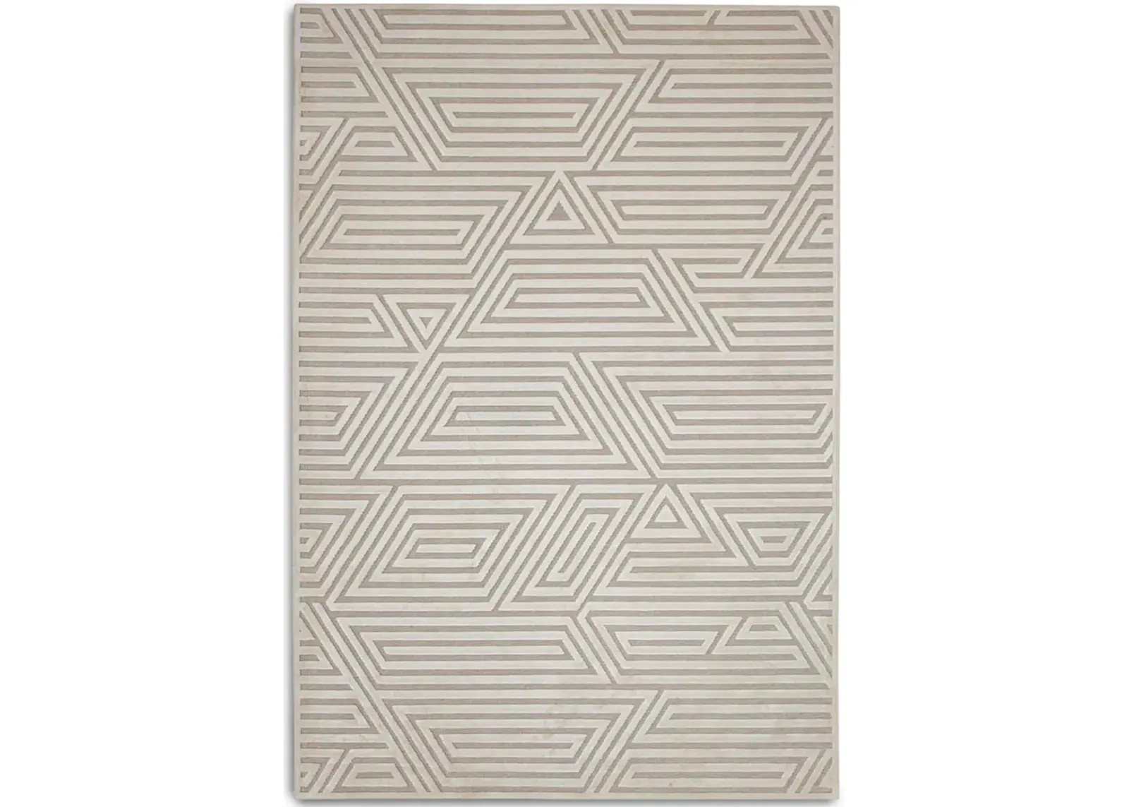 Labyrinth 5' X 8' Area Rug - Ivory