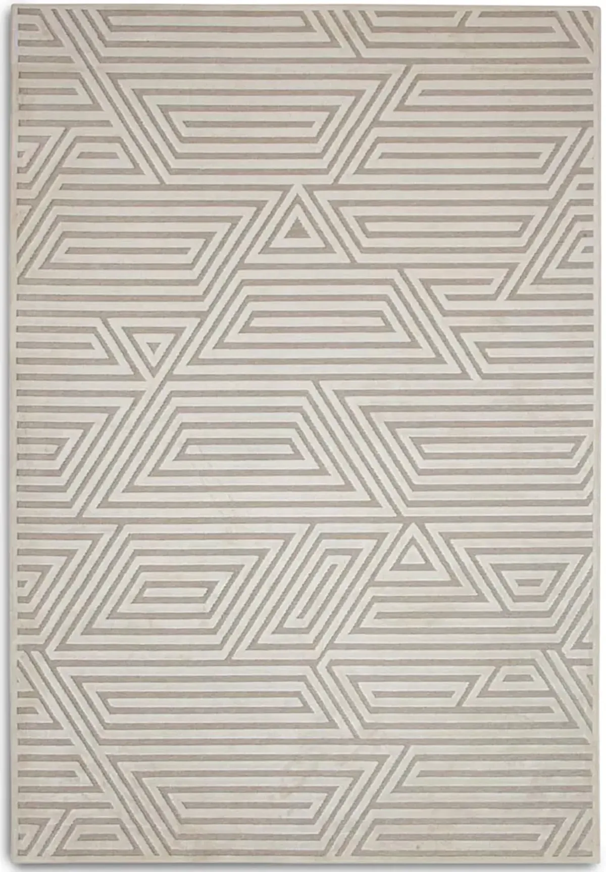 Labyrinth 5' X 8' Area Rug - Ivory