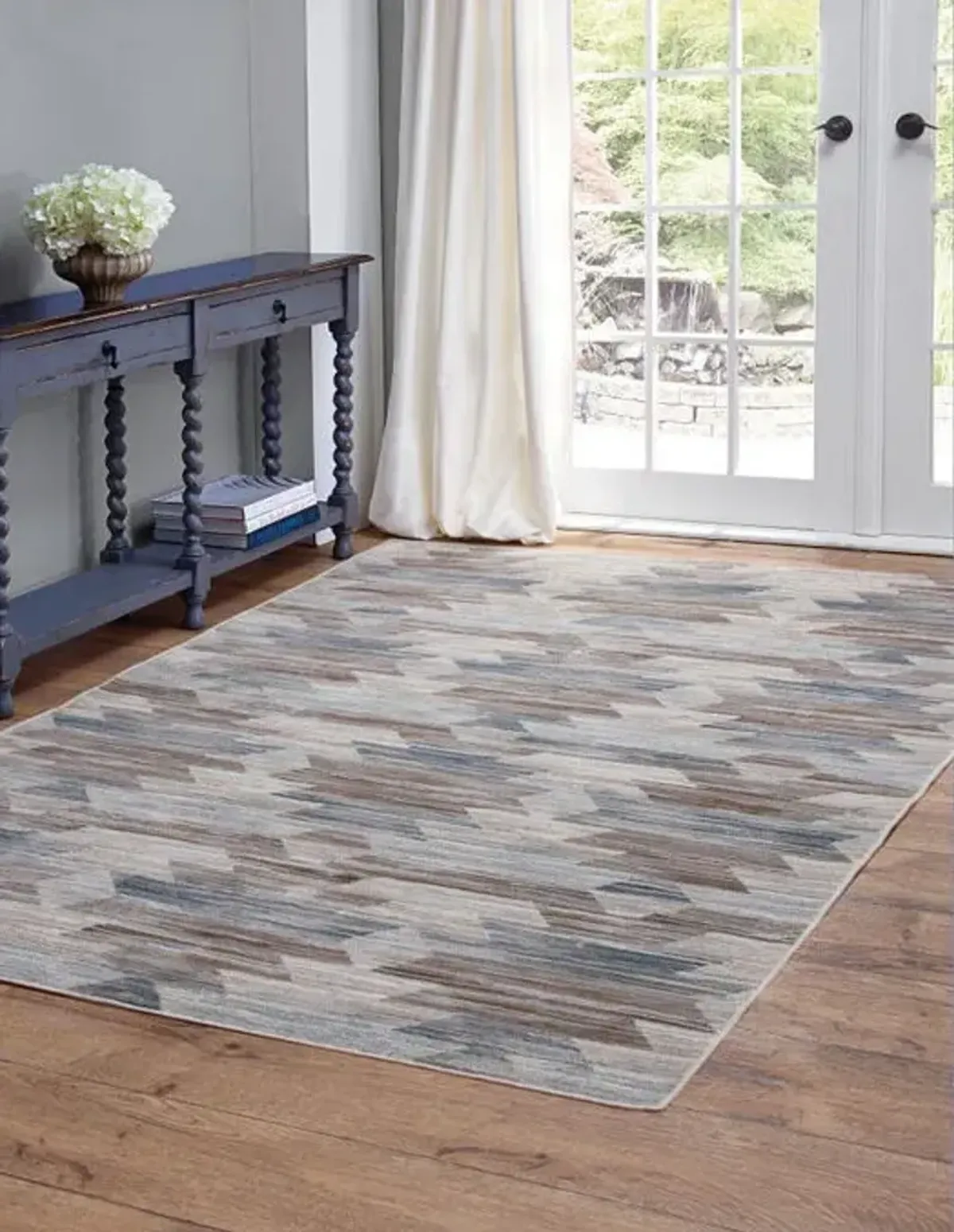 Hurley 5' X 8' Area Rug - Blue