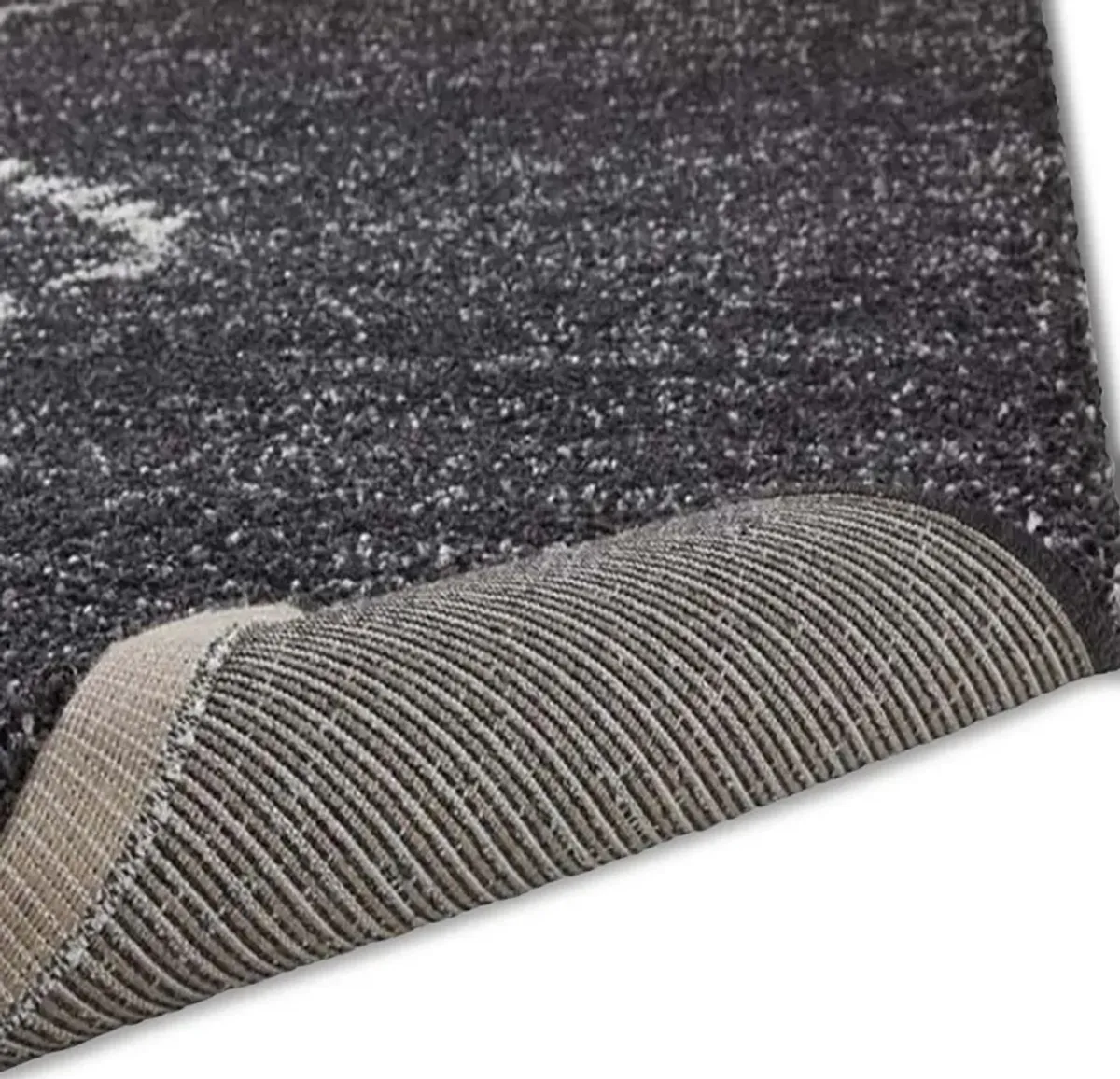 Lars 5' X 8' Area Rug - Black