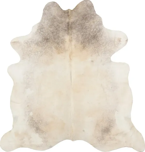 Cowhide 5' x 8' Light Brindle Area Rug