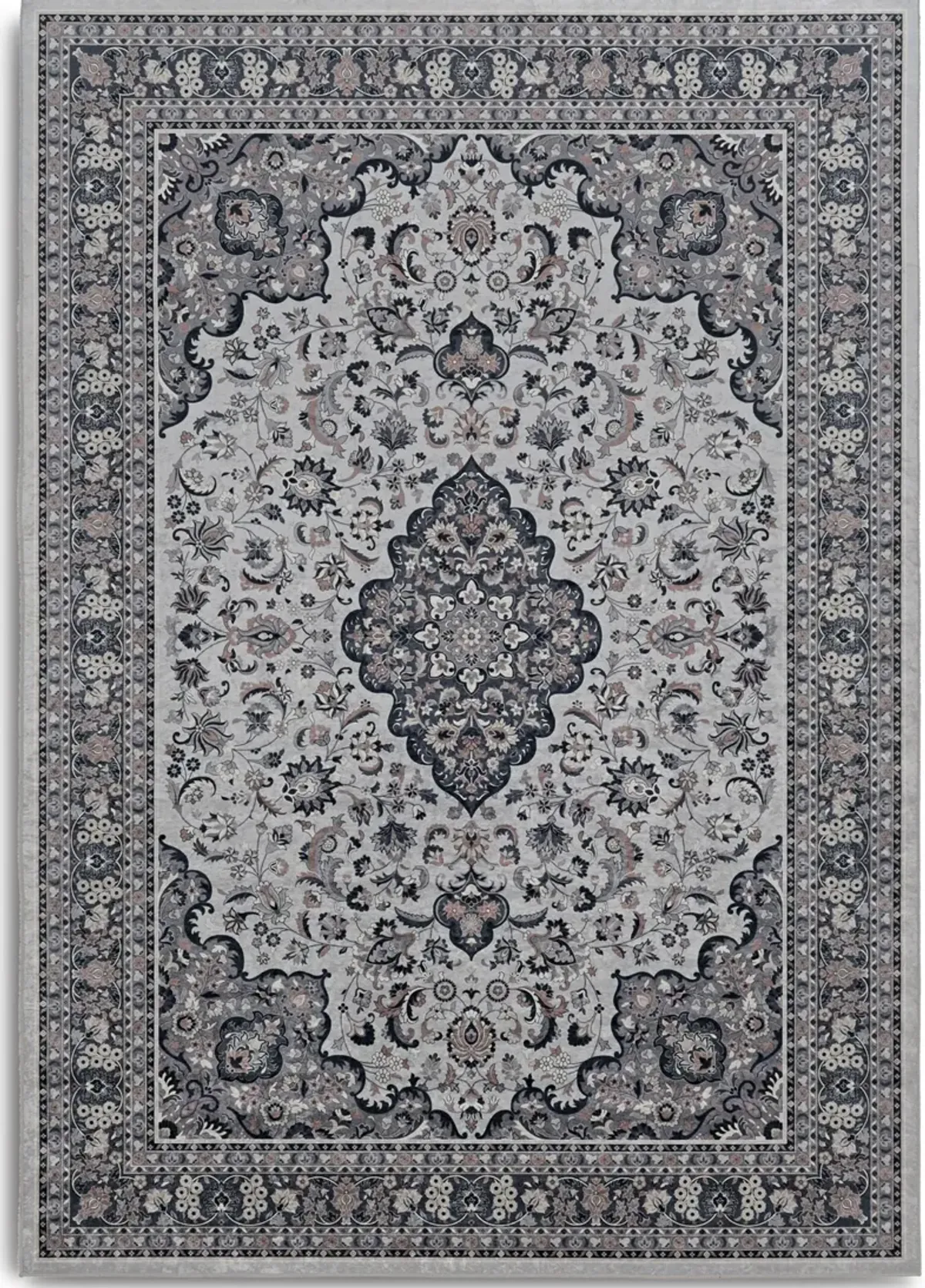 Makalu 2 X 3 Area Rug - Cream/Gray