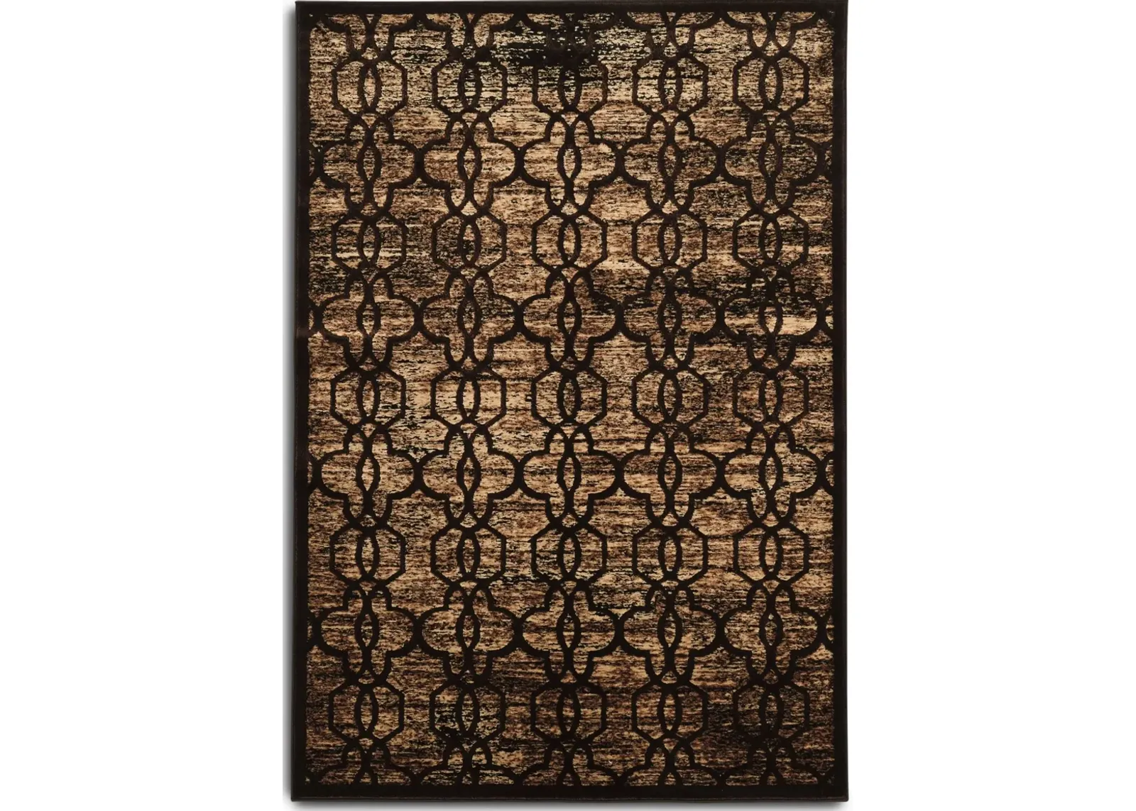 Throne 5 X 8 Area Rug - Brown