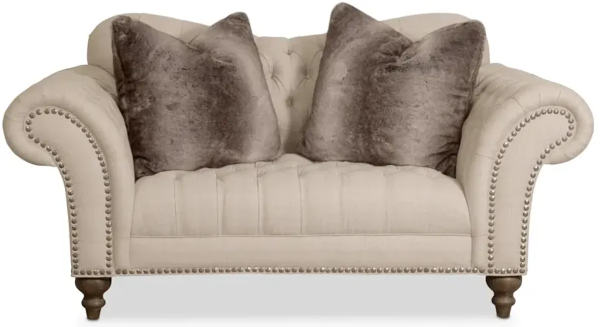 Brittney Loveseat - Linen